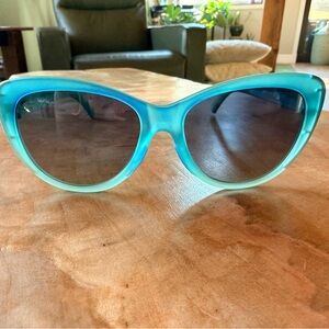 Turquoise Cat-Eye Women's Sunglasses